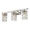 Z-Lite Archer 3 Light Vanity, Polished Nickel & Clear 344-3V-PN - alternate 5